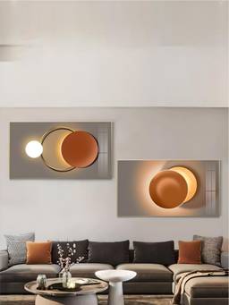 The Handmade Flair - Architectural Interior Framed Wall Art (Pack of 2)