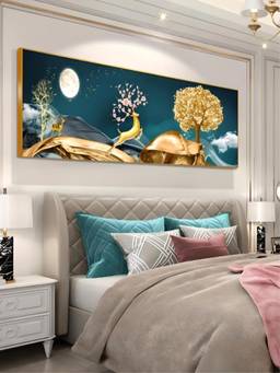The Handmade Flair - Landscape Geometric Framed Wall Art