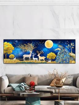 The Handmade Flair - Landscape Geometric Framed Wall Art