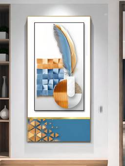 The Handmade Flair - Landscape Geometric Framed Wall Art