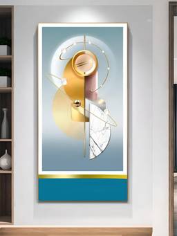 The Handmade Flair - Landscape Geometric Framed Wall Art