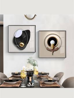 The Handmade Flair - Light Luxury Framed Wall Art (Pack of 2)