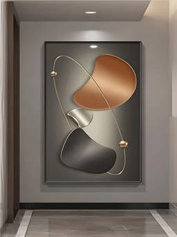 The Handmade Flair - Aesthetics Curved Framed Wall Art