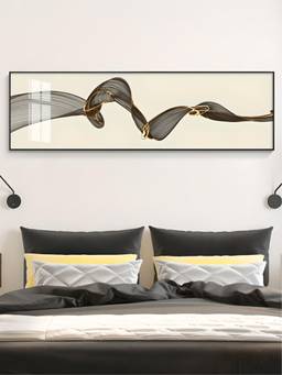 The Handmade Flair - Flowing Format Framed Wall Art (120x30 cm)