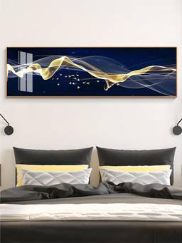 The Handmade Flair - Flowing Format Framed Wall Art (120x30 cm)