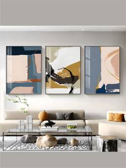 The Handmade Flair - Ink Art Framed Wall Art (Pack of 3)