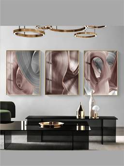 The Handmade Flair - Ink Art Framed Wall Art (Pack of 3)