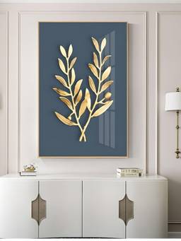 The Handmade Flair - Botanical Minimalist Framed Wall Art