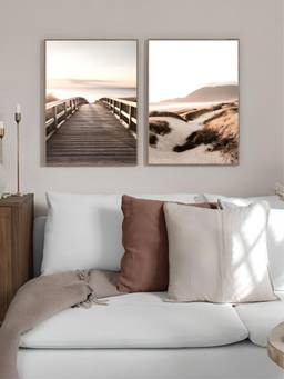 The Handmade Flair - Landscape Framed Wall Art (Pack of 2)