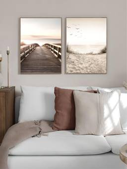 The Handmade Flair - Landscape Framed Wall Art (Pack of 2)