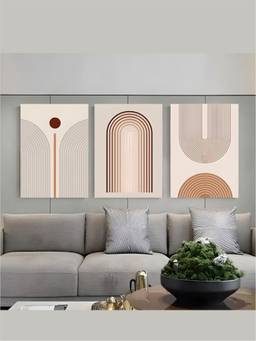 The Handmade Flair - Framed Nordic Framed Wall Art (Pack of 3)
