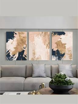 The Handmade Flair - Framed Nordic Framed Wall Art (Pack of 3)