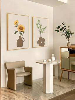 The Handmade Flair - Floral Framed Wall Art (Pack of 2)