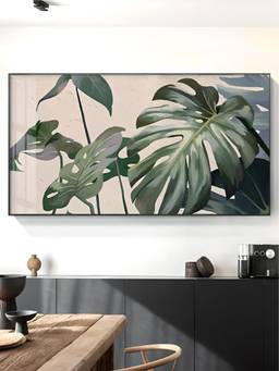 The Handmade Flair - Tropical Green Framed Wall Art