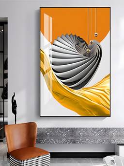 The Handmade Flair - Aesthetics Flowing Framed Wall Art