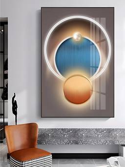 The Handmade Flair - Futuristic Elements Framed Wall Art