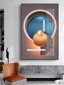 The Handmade Flair - Futuristic Elements Framed Wall Art