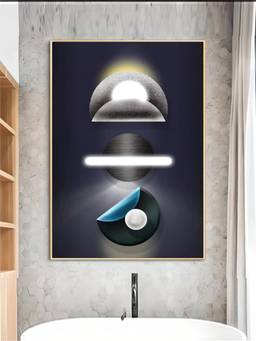 The Handmade Flair - Futuristic Elements Framed Wall Art