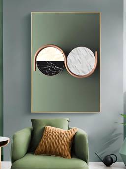 The Handmade Flair - Avocado Framed Wall Art