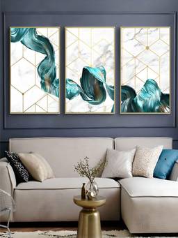 The Handmade Flair - Vintage Framed Wall Art (Pack of 3)