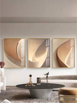 The Handmade Flair - Minimalist Framed Wall Art (Pack of 3)