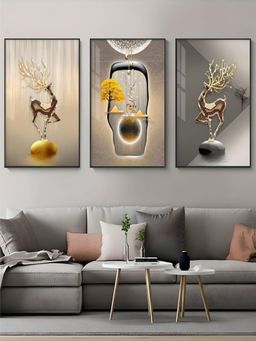 The Handmade Flair - Landscape Framed Wall Art (Pack of 3)