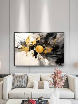 The Handmade Flair - Flowing Geometry Framed Wall Art