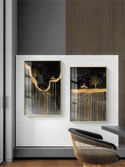 The Handmade Flair - Landscape Framed Wall Art (Pack of 2)