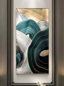 The Handmade Flair - Flowing Ribbon Framed Wall Art