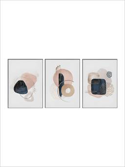 The Handmade Flair - Ink Art Minimalist Framed Wall Art (Pack of 3)