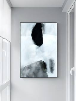 The Handmade Flair - Stones Nordic Framed Wall Art