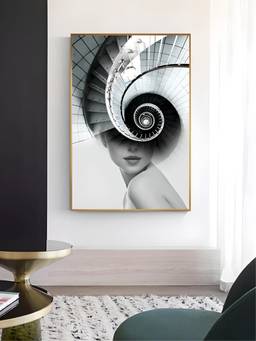 The Handmade Flair - Fashion Architectural Framed Wall Art