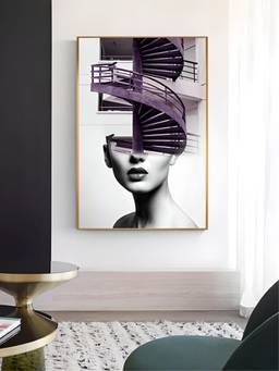 The Handmade Flair - Fashion Architectural Framed Wall Art