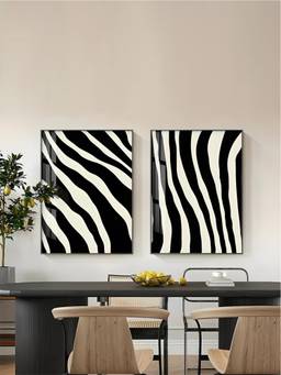 The Handmade Flair - Minimalist Framed Wall Art (Pack of 2)