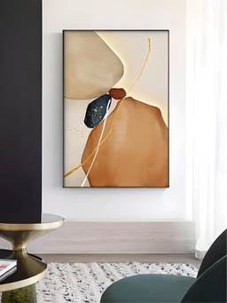 The Handmade Flair - Nordic Pebbles Framed Wall Art
