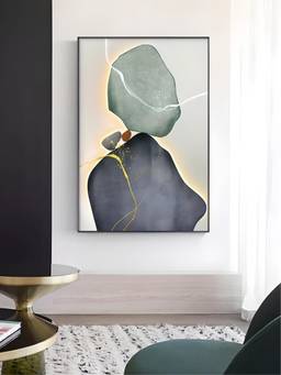 The Handmade Flair - Nordic Pebbles Framed Wall Art