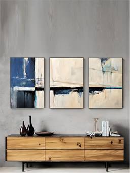 The Handmade Flair - Vintage Framed Wall Art (Pack of 3)