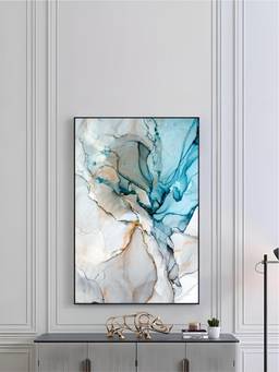 The Handmade Flair - Nordic Liquid Framed Wall Art