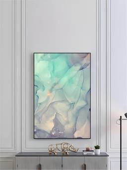 The Handmade Flair - Nordic Liquid Framed Wall Art