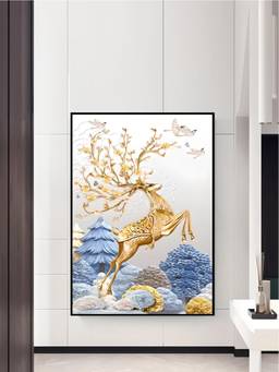 The Handmade Flair - Luxury Animals Framed Wall Art
