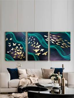 The Handmade Flair - Nordic Style Framed Wall Art (Pack of 3)