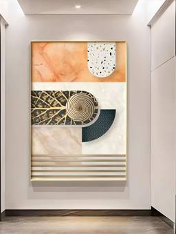 The Handmade Flair - Aesthetics Architectural Framed Wall Art