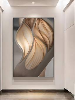 The Handmade Flair - Aesthetics Flowing Framed Wall Art
