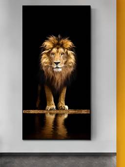 The Handmade Flair - Golden Entrance Framed Wall Art