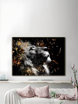 The Handmade Flair - Elephant Framed Wall Art