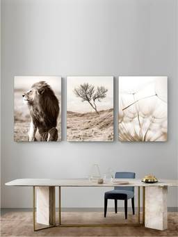 The Handmade Flair - Landscape Framed Wall Art (Pack of 3)