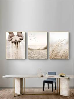 The Handmade Flair - Landscape Framed Wall Art (Pack of 3)