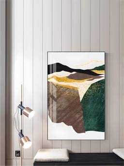 The Handmade Flair - Landscape Mountain Framed Wall Art