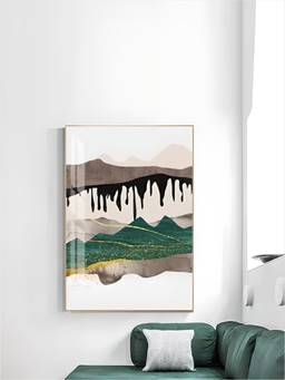 The Handmade Flair - Landscape Mountain Framed Wall Art