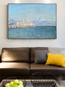 The Handmade Flair - Claude Monet Landscape Framed Wall Art